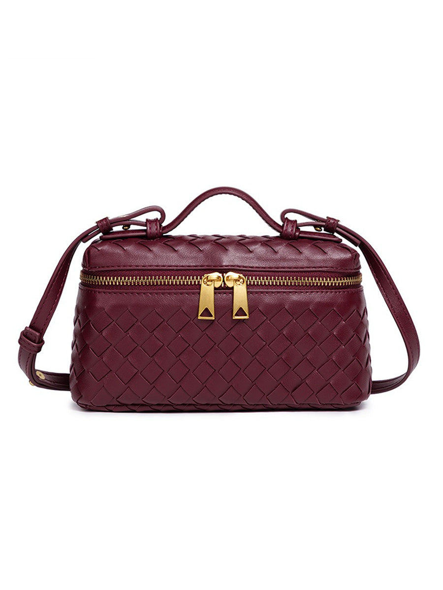Cecelia Hand-Woven Box Bag