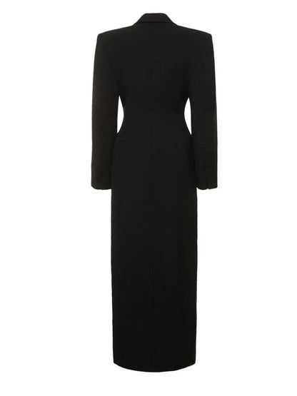 Olive Coat In Black
