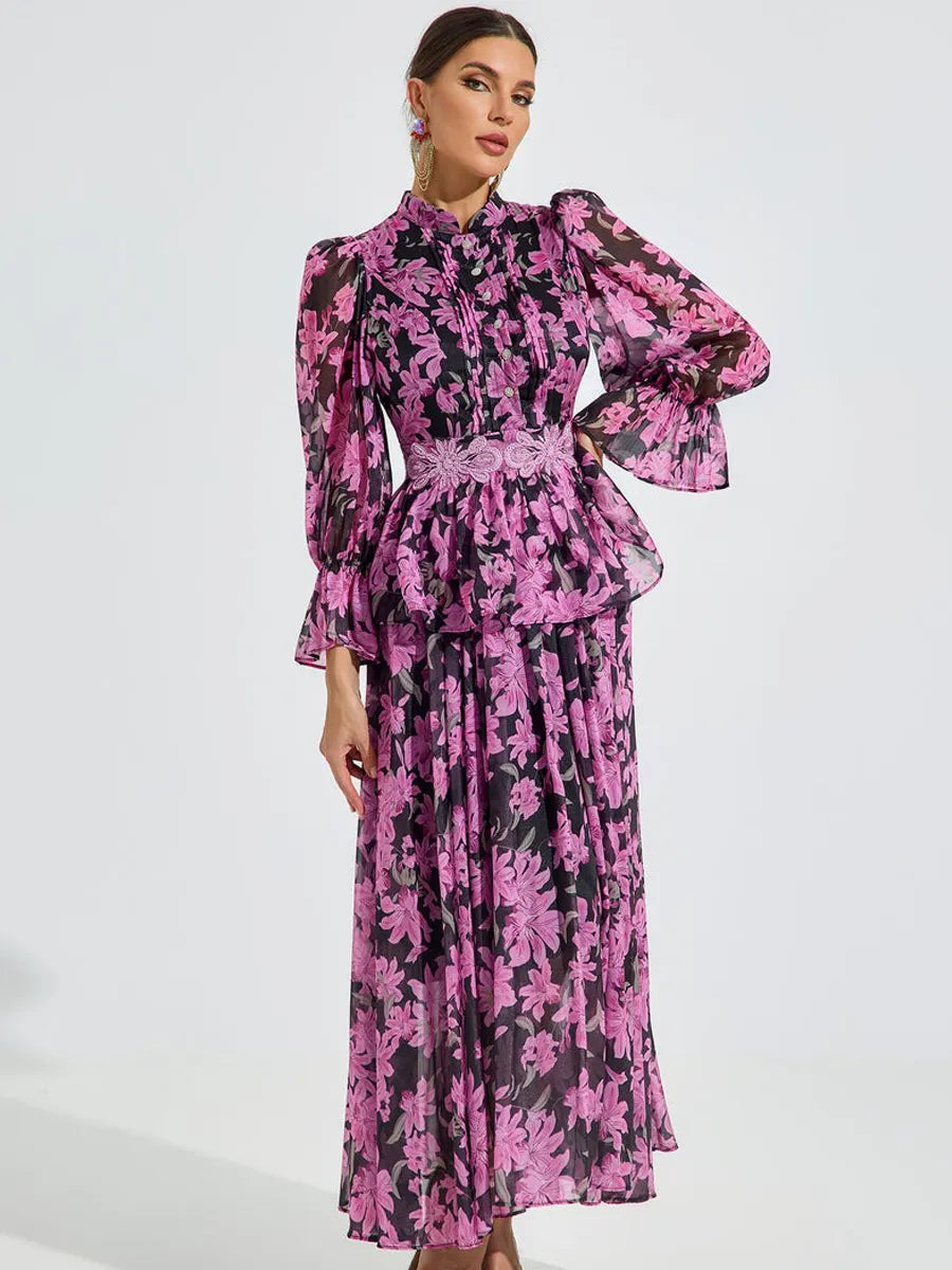 Naomi Midnight Bloom Maxi Dress