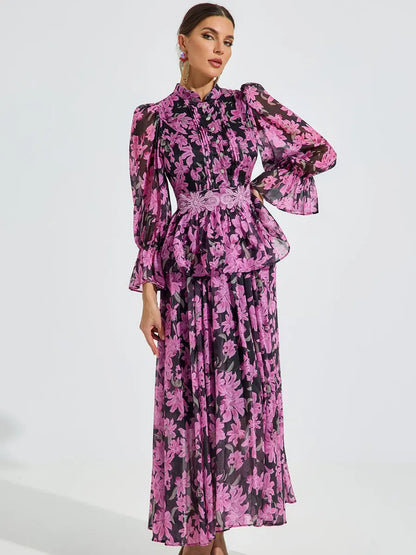 Naomi Midnight Bloom Maxi Dress
