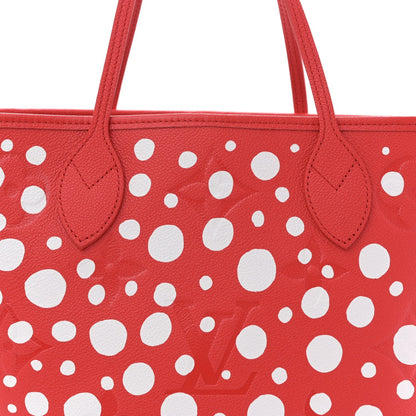 LV X YK Empreinte Infinity Dots Neverfull MM Rouge White