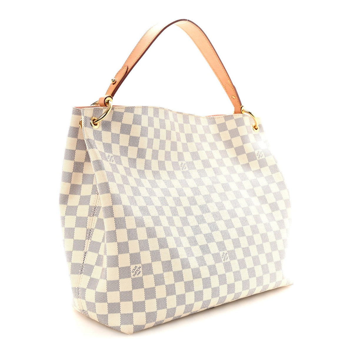 Damier Azur Graceful MM Rose Ballerine