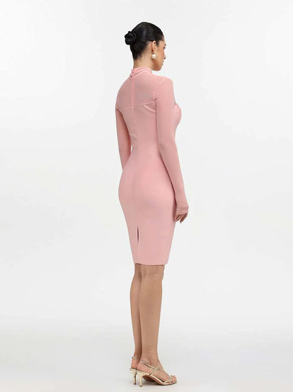 Octavia Romantic Bandage Midi Dress
