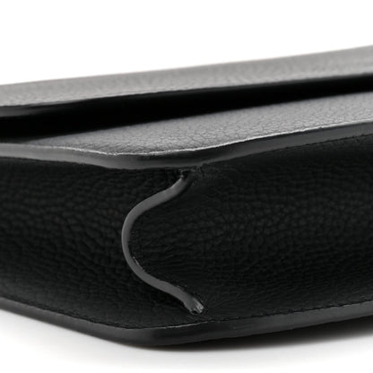 Grained Calfskin The Sofia 10 Crossbody Black