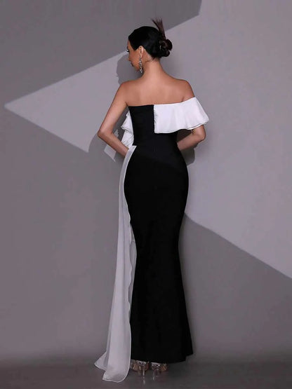 Indira One Shoulder Maxi Dress