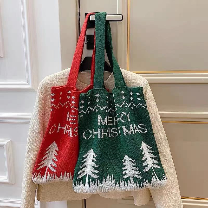 Crochet Tote Bag Foreign Gas Large Capacity Tote Bag