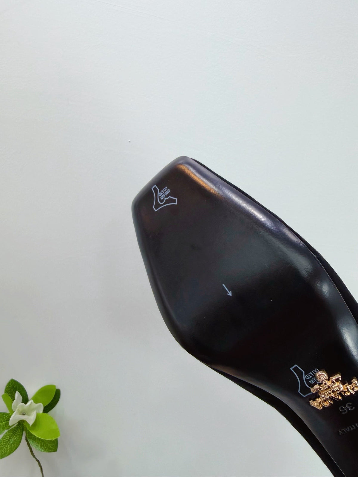 PRA 26SS Square-toe Block Heels 85 Black Suede 592360