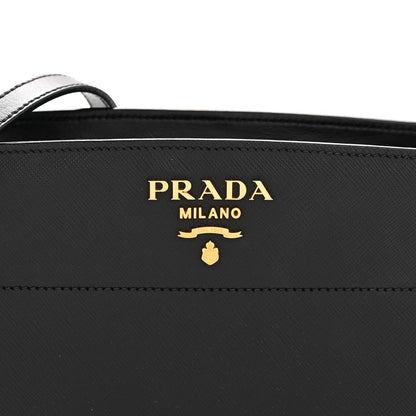 City Calf Esplanade Shoulder Bag Black