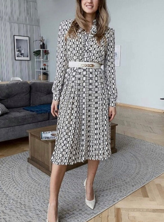 Ronna Pleated Dress