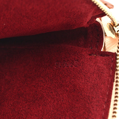 Monogram Multicolor Pochette Accessories White