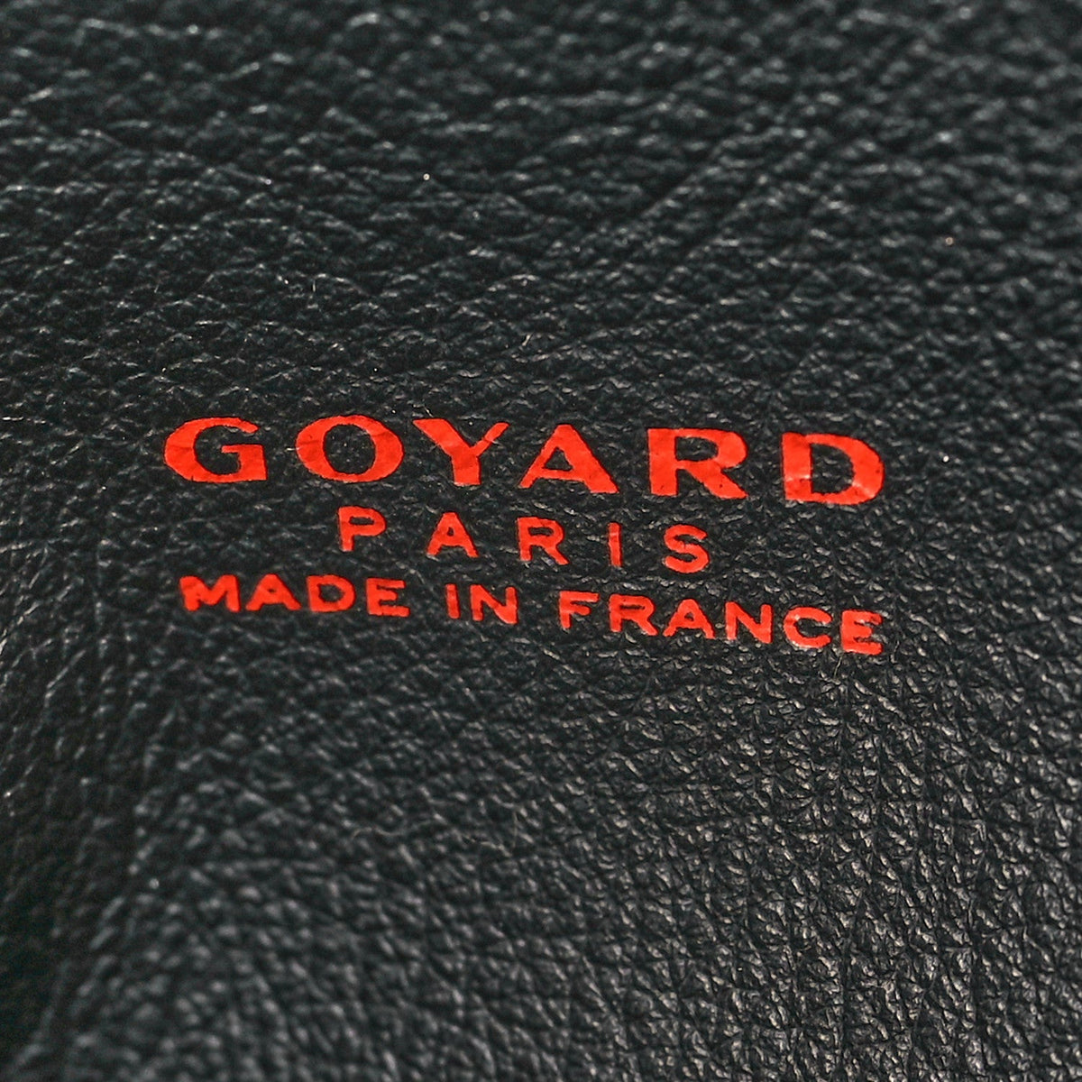Goyardine Reversible Mini Anjou Black