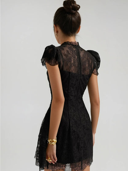 Elodie Lace Mini Dress