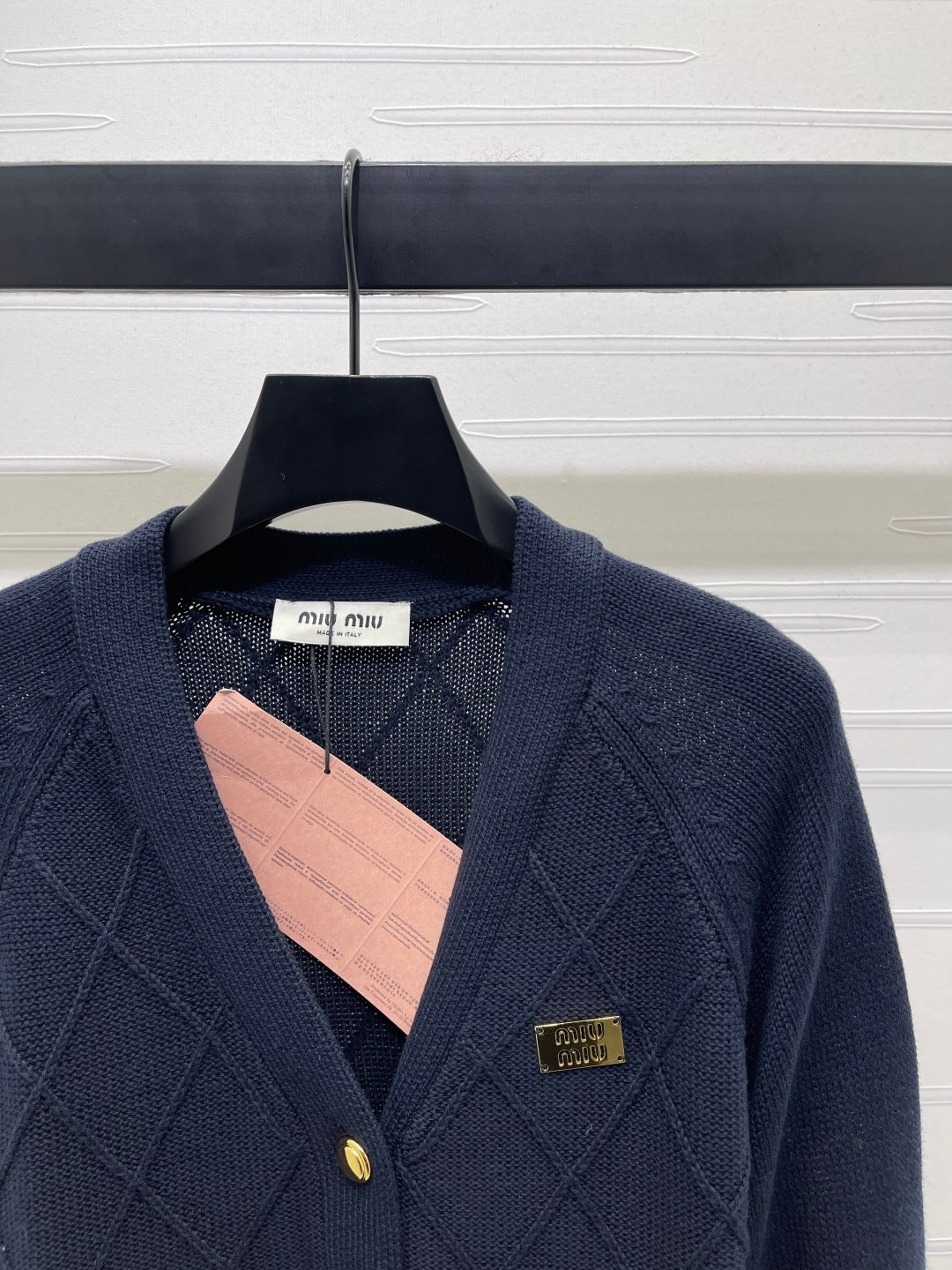 Miu Miu 25 Knitted Cardigan Wool Mix Cashmere 296259