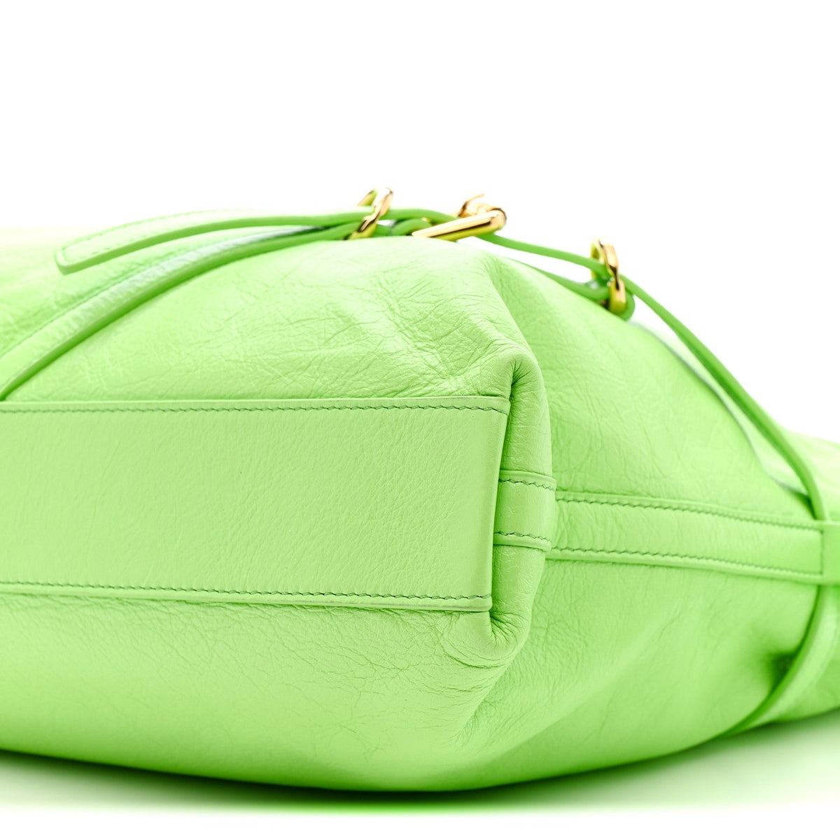 Calfskin Medium Voyou Bag Green
