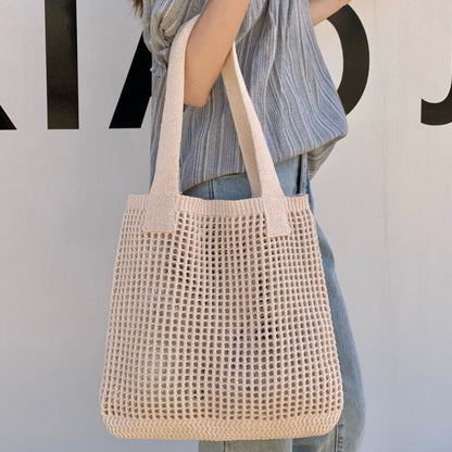 Crochet Tote Bag Summer Niche Knitted Bag
