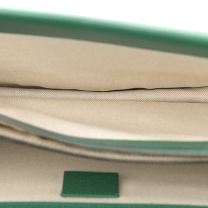 Pebbled Calfskin Small Dionysus Shoulder Bag Emerald