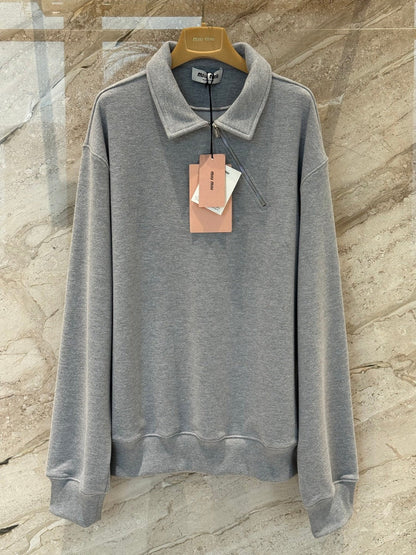MIUMIU POLO SWEATSHIRT STYLE 652
