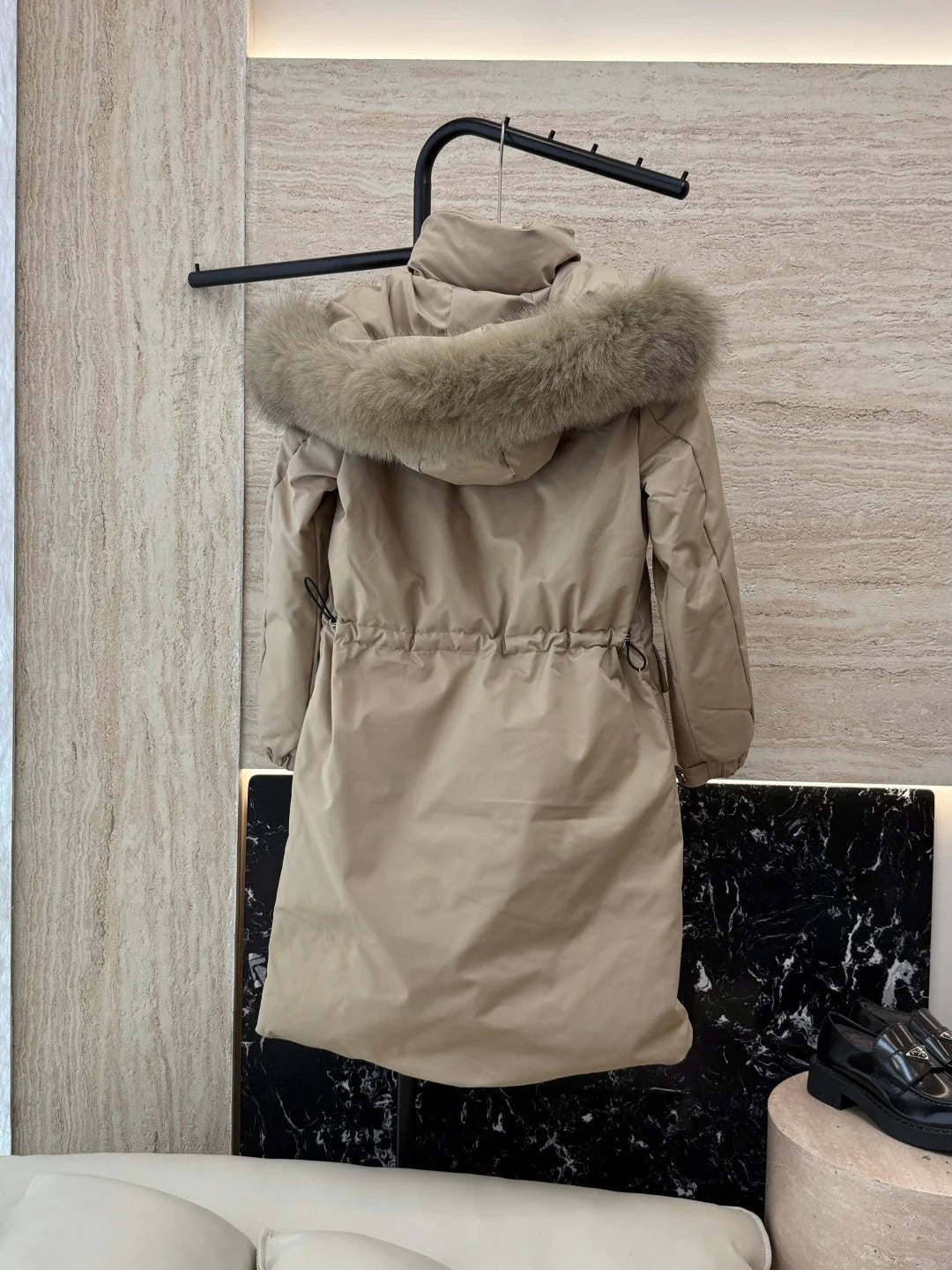 PRADA 25S LONG PUFFER JACKET 519