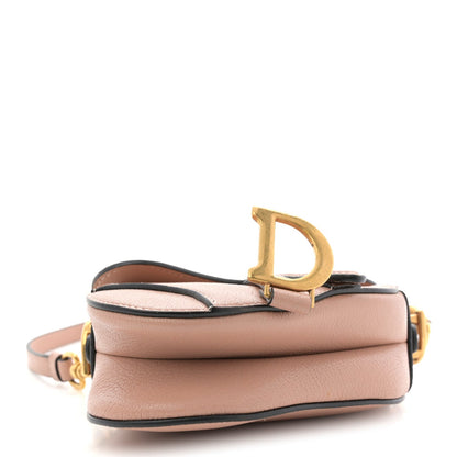 Goatskin Micro Saddle Bag Rose Des Vent