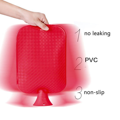 Solid Color 3000Ml Infusing Water PVC Hot Water Bag