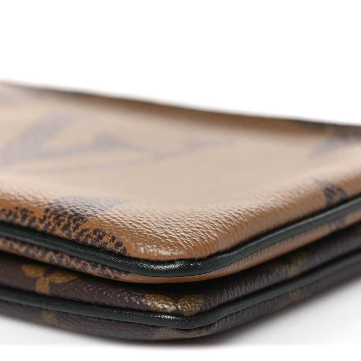 Reverse Monogram Giant Double Zip Pochette
