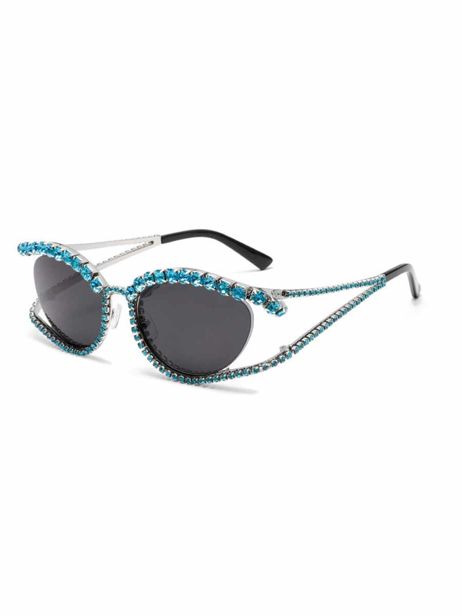 Nalani Diamond-Encrusted Sunglasses