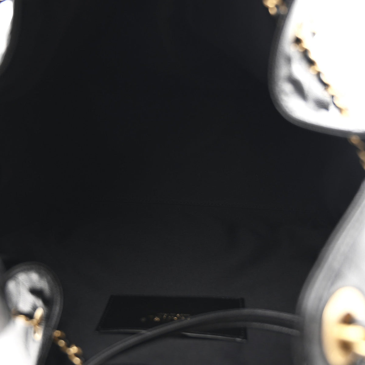 Caviar Quilted Medium Chanel 25 Handbag Black