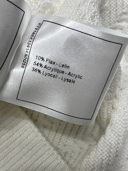 CC 26 Spring/Summer Top White Wool Yarn 343440
