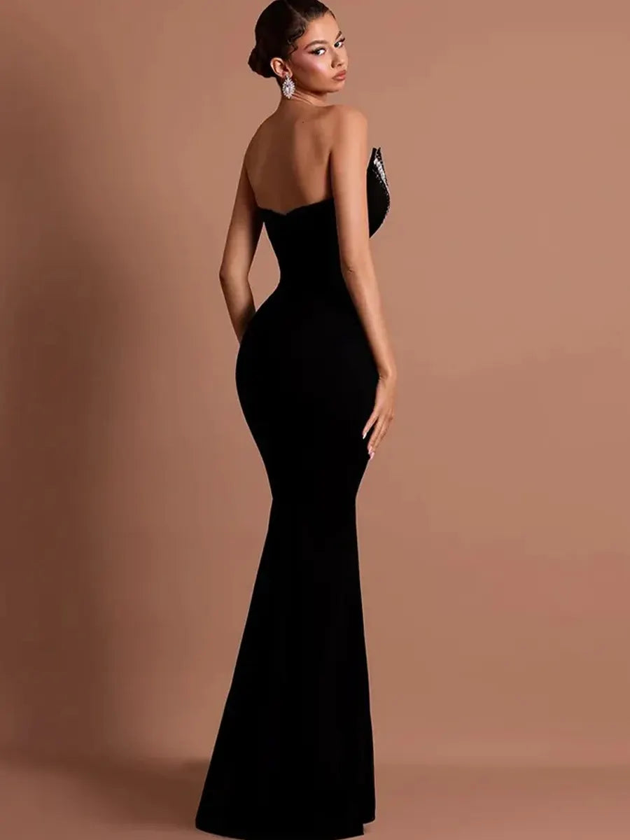 Amira Maxi Dress In Black