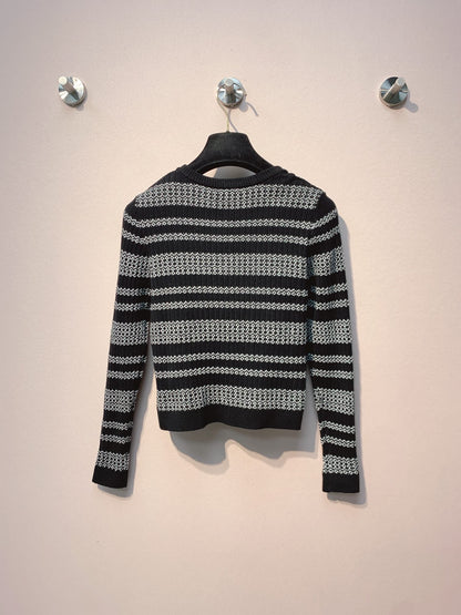CC 25 Striped Sweater Polyester Fabric 296116