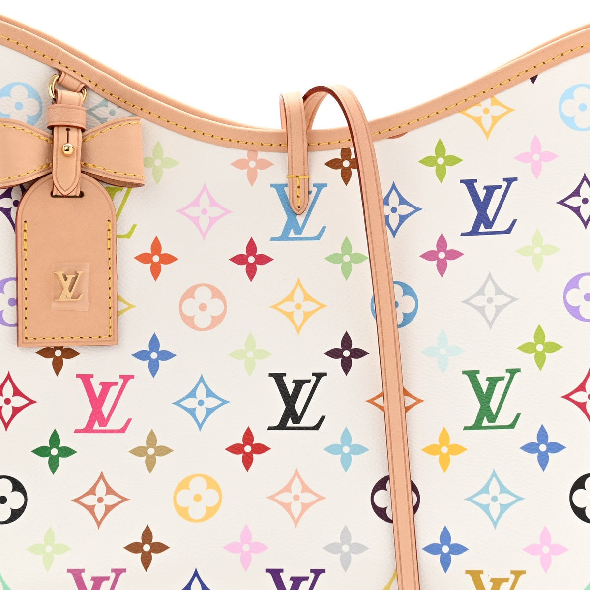 LV X TM Monogram Multicolor CarryAll PM White