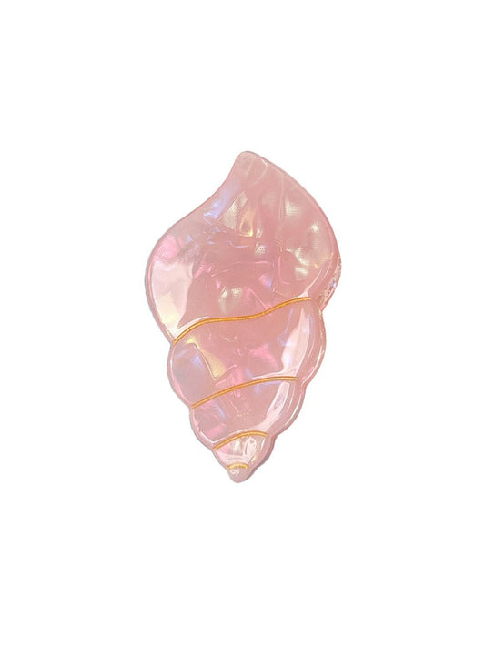 Clio - Acrylic Conch-Shaped Hair Clips - Sweet &amp; Cute