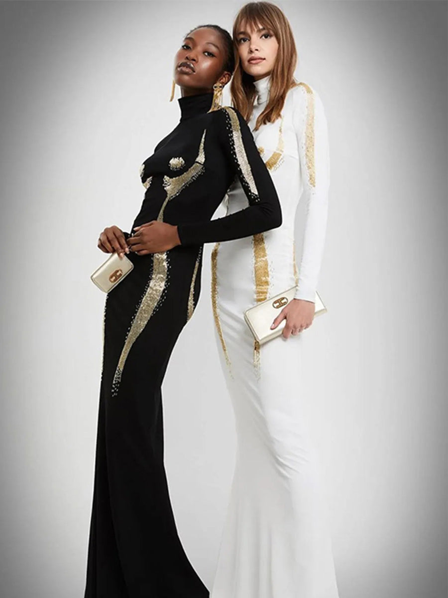 Marisol Long Sleeve Maxi Dress