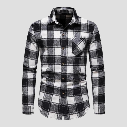 Sky Madrid Flannel Checkered Shirt