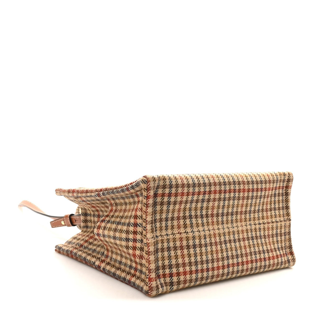 Tweed Calfskin Triomphe Small Multicolor