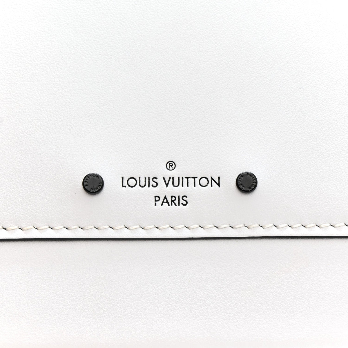 Calfskin Around Me PM White Black