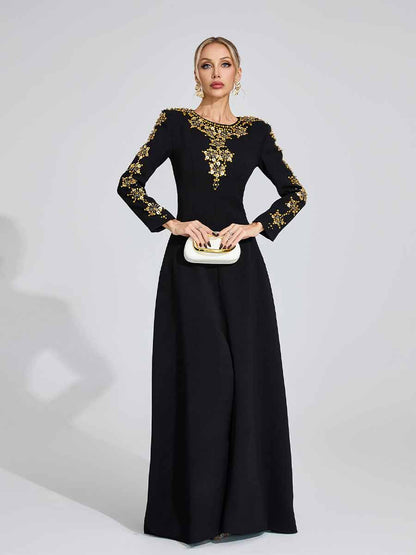 Mira Long Sleeved Maxi Dress