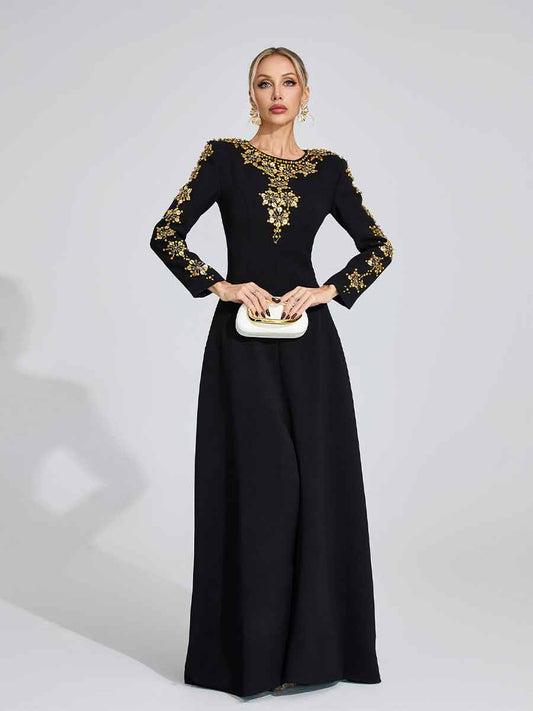 Mira Long Sleeved Maxi Dress