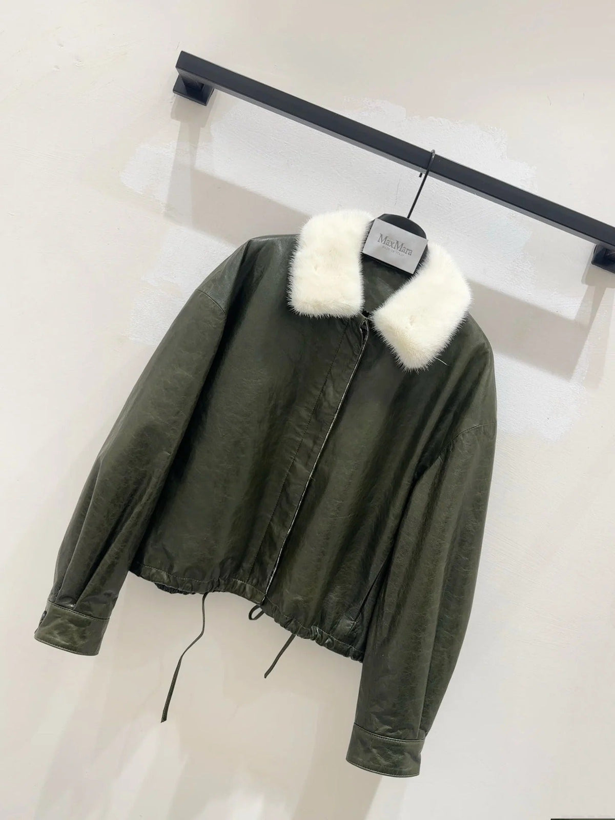 MAX MARA 25S SHEEPSKIN AND MINK FUR COAT 153