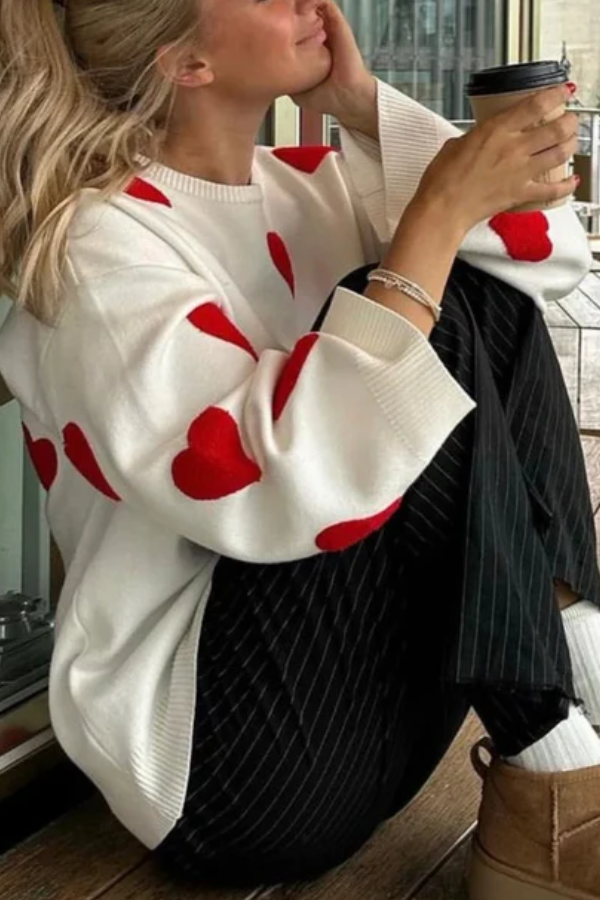 Coziest Long Sleeves Wool-blend Sweater