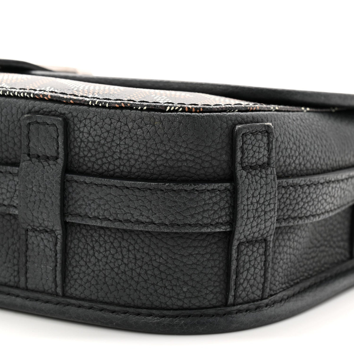 Goyardine Belvedere II PM Messenger Bag Black