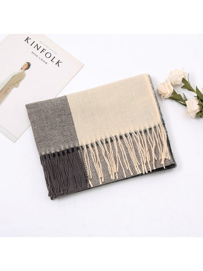 Sscarvii - Winter Scarf with Colorful Plaids