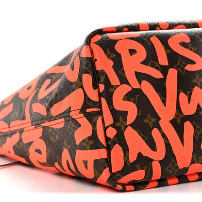 Monogram Graffiti Neverfull GM Orange