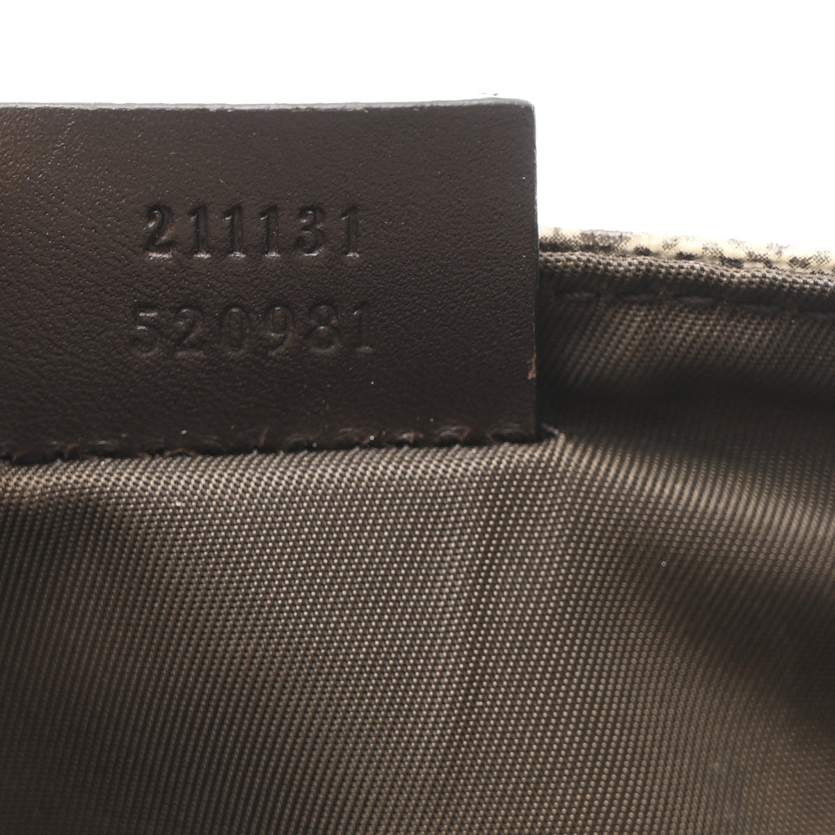GG Plus Monogram Messenger Diaper Bag Dark Brown