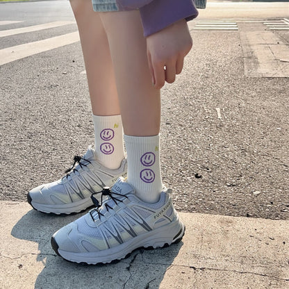 Rufia - Sporty Mid-Calf Socks - Breathable &amp; Comfort