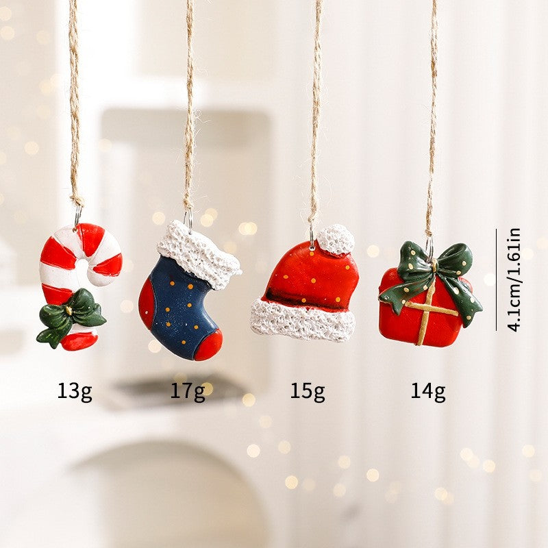 Christmas Wooden Candle Decorations