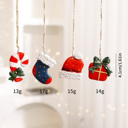 Christmas Wooden Candle Decorations