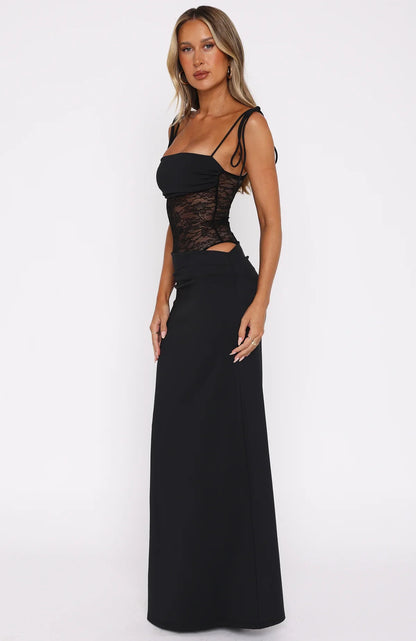 Compliment Me Maxi Dress Black