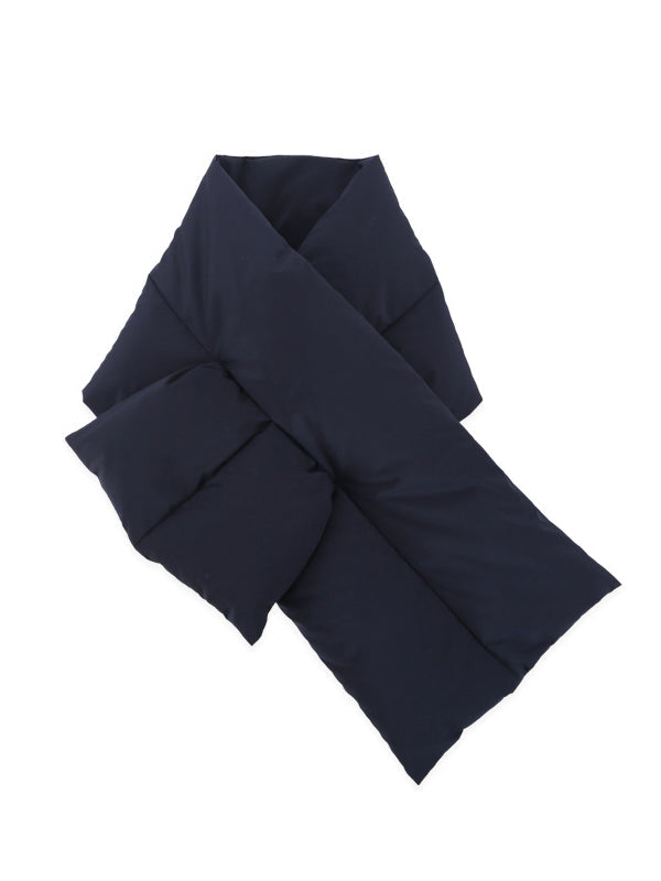 White Duck Down Keep Warm Solid Color Shawl&Scarf