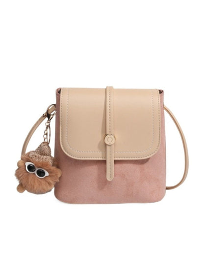Cosbai - Simple Color-Block Crossbody Bag – Playful &amp; Practical